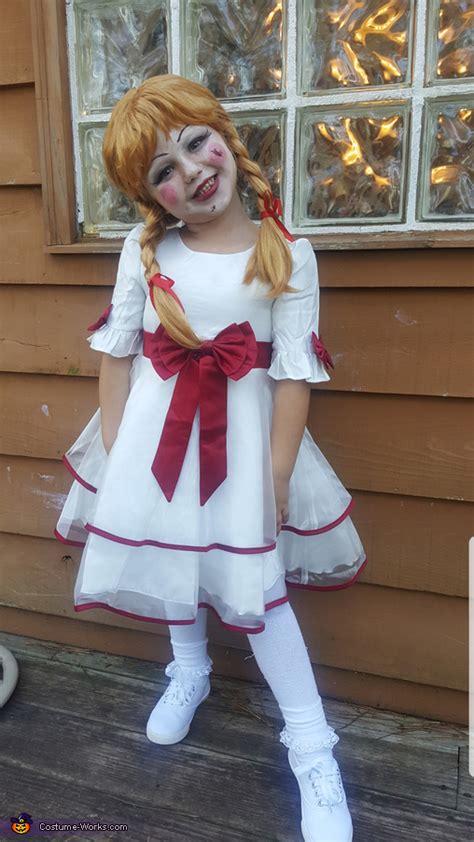 annabelle halloween costume|annabelle doll halloween costume.